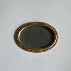 Vintage West Football Pin  missing Pin Portion  Button