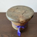 Beret Millinery Hat Block Vintage Wooden Supplies Form Antique Mold Wood Shape
