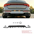 Rear Bumper Diffuser Lip 3pcs For 2021 2022 2023 2024 Kia K5 Gt-line Gloss