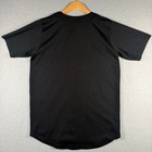 Vintage Houston Astros Mlb Baseball Jersey Kids Xl 18-20 Black Button Front 2004