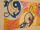 Vintage Powerpuff Girls Beach Towel Y2k Cartoon Network 2000 Nickelodeon Disney