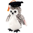 Ty Beanie Babies Wiser The Owl 1999 Graduation Plush