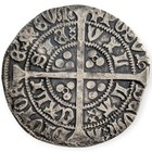 1422-1430 Groat Hammered Silver Coin English Henry Vi Calais Mint Scratched 2f