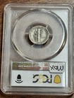 1942 1 Mercury Silver Dime Pcgs Vf30 Overdate Fs-101 Key Date Coin  slab1277 