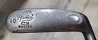 Antique Vintage Model 40 Gem Shell Stamp Hickory Wood Shaft Golf Club Putter