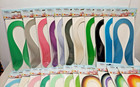 Lot Of 37 Juya Packs Quilling Paper 1 8 In  Wide Craft   New