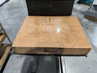 Starrett 18  X 24  X 4  Crystal Pink Granite Inspection Plate Grade B  7383