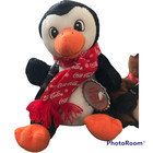 Coca-cola Penguin Christmas Beanbag Plush Bean And Deer Lot Of 2 Coke Toys 1997