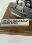 Michael Ricker 1985 America Remebered Pewter Sculpture   239