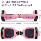 Hoverboard Electric Bluetooth Music Dual Motors Self-balancing Kids Scooter Led