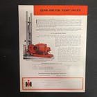 International Lb Engines Original Brochure Chestertown Maryland Kent County 