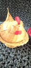 Hens On Nest Baskets  Smaller 8  