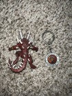 2018 Blizzcon Diablo Mini Figure And Wow Keychain