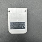Playstation 1 Ps1 Official Oem 15 Block Memory Card Scph-1020 Light Grey Tested