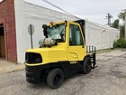 2019 Hyster  12 000lb Solid Pneumatic Forklift With Ss fp And 2 Stage Mast