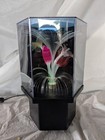 Fiber Optic Flower Lamp Light Vintage Mid Century Floral Spinning Old Good Cond