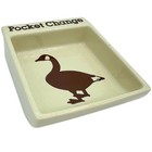 Vintage Change Dish By Potpourri Press Japan Coin Tray 1980s Pocket Change Goose