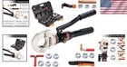 Versatile Hydraulic Crimper For Copper And Pex Plumbing
