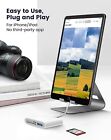 4 In 1 Micro Sd sd Card Reader For Iphone Ipad Adapter With Charging Port