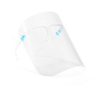 10 500 Pack Anti Fog Face Shield With Glasses Glasses And Shields  Easy Assemble