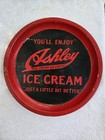 Vintage 30-50s Charleston South Carolina Ashley Ice Cream Tray  2 Vintage Scoops