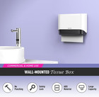 Commercial Paper Towel Dispenser Wall Mount Paper Towel Holder Large Capacity 20