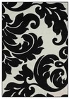 Abstract Modern Black Area Rug Geometric Living Room Carpet