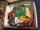 Fabric Scraps Pieces Quilting Cotton Craft Mixed Media Random Mix 80 pcs Apx