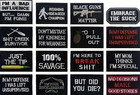 Biker Motorcycle - Funny Memes - Iron On sew-on Embroidered Patches - You Pick