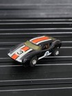 Aurora Ho Slot Car 1963 Ford Lola Gt  3 Black White Stripe Tjet Vintage 