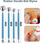 25pcs Clay Tools Kit  Polymer Sculpting Tools Set For Pottery  Carving  Molding