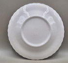 Vintage West Virginia Souvenir Collector Plate Featuring A White Swirl scalloped
