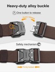 Quick Release Tactical Belt  Military Work 1 5  Nylon Web Hiking Belt