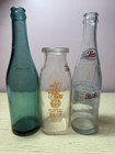 Lot Of 3 Cuban Bottles Beer milk   Soda Perfect For Your Collection Cool Set 