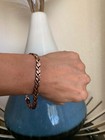 Elegant Solid Copper Magnetic Bracelet Women Arthritis Pain Balance Energy Joy