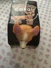 Corgi Rubber Dog Stretchy Squishy Squeeze Stress Toy   New In Original Box