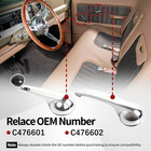 Inside Door Handle Window Crank Handle Chevy Gmc Truck 1947-1966 C476601 C476602