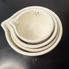 Mudpie Bistro Collection Baking 4 Pc Measuring Cup Kitchen Set Flaw Farmhouse