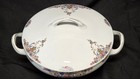 Vintage Victoria Czecho Slovakia Covered Soup Tureen Floral Porcelain