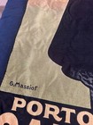 Vintage Sandeman Fabric Wall Hanging - 52 In High X 36 In Wide