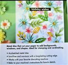 Flower Garden Fancy Thin Metal Die By Hero Arts Di596 New 