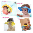 3 Pcs-new Adjustable Kids Baby Shampoo Bath Bathing Shower Cap Wash Hair Shield