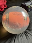 Storm Clear Bowling Ball With Football Inside  with Mosquito Stuck In Resin 