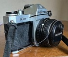 Asahi Pentax K1000 35mm Slr Film Camera W  Smc 1 2 50mm Lens 