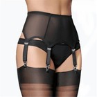 High Waist Garter Belt Sexy Lingerie Suspender Elastic Belt Stocking Garter Belt