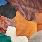 5lbs Premium Cowhide Leather Scrap     Assorted Color   Sizes     Upcycling   Crafts