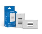  Lighting Stp2 Louvered White Led Step Light  stp2l120wh  