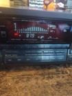 Technics Sa-gx710 Receiver  Very Rare Nice Eq Spectrum Analyzer Works 