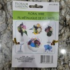 1 New Pkge Floral Garden Brand Red Floral Wire 6ft 1 8m Crafts