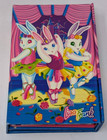 Vintage Lisa Frank Ballerina Bunnies Planner Calculator Memo Pad Stickers Htf